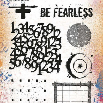 PaperArtsy 43 Cling Rubber Stamp Set