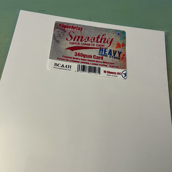 Smoothy White Card Stock Pack: A4 Heavyweight