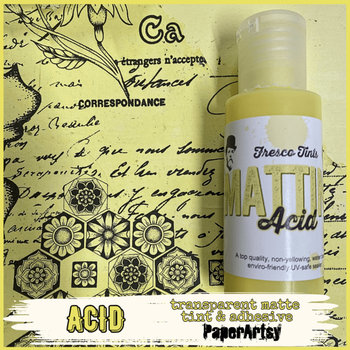 PaperArtsy Mattint: Acid