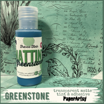 PaperArtsy Mattint: Greenstone