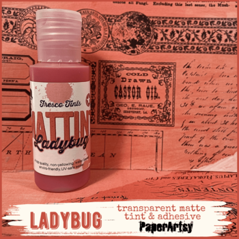 PaperArtsy Mattint: Ladybug