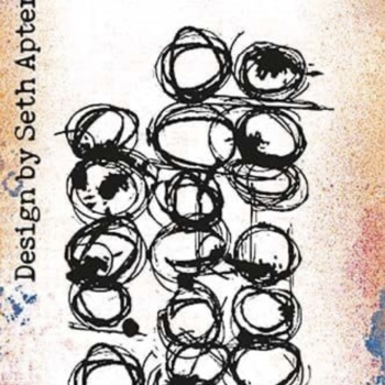 PaperArtsy Mini 107 Cling Rubber Stamp
