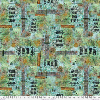 FreeSpirit Live Out Loud Fabric 1/2 Yard Cut: Your Own Story