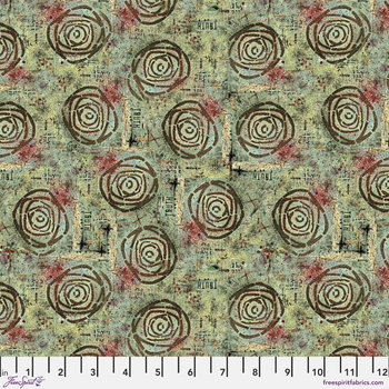 FreeSpirit Live Out Loud Fabric 1/2 Yard Cut: Truth