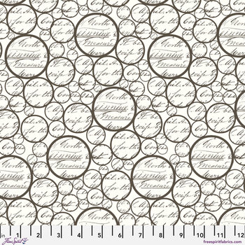 Seth Apter FreeSpirit Stamped Fabric 1/2 Yard Cut: Orbit