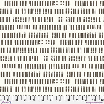 Seth Apter FreeSpirit Stamped Fabric 1/2 Yard Cut: Sidelined