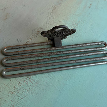 SOLD: Vintage Suit Pant Metal Hanger