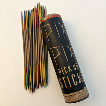 Vintage 1937 Pick up Sticks 