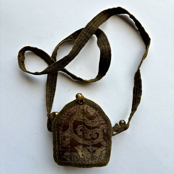 Tibetan Prayer Box Necklace: Temple Arch
