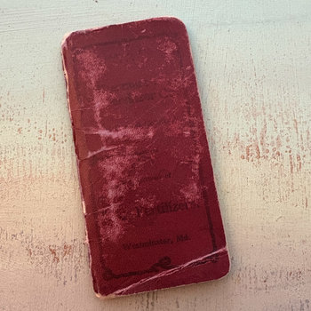 1903 Antique Fertilizers Booklet: Maroon