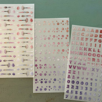 Alexandra Renke Color Magic Rub-Ons: Pink-Violet
