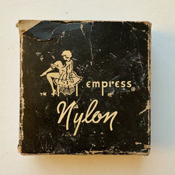 Vintage 1950s Office Supplies: Empress Typewriter Ribbon