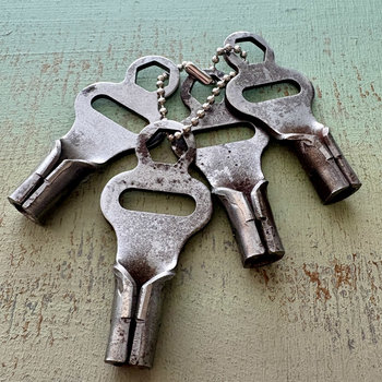 SOLD: Vintage Skate Keys: Set of 4