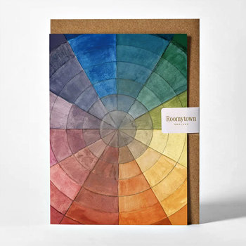 Note Card: Otto Runge Colour Wheel