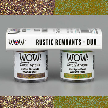 WOW Embossing Powder Duo: Rustic Remnants