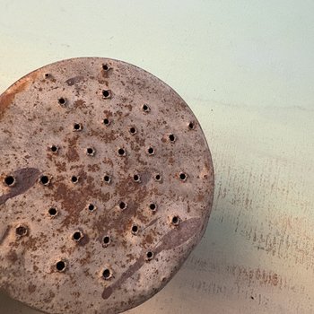 SOLD: Weathered Metal Spout