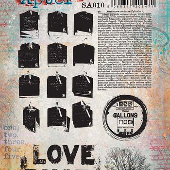 PaperArtsy 10 Cling Rubber Stamp Set