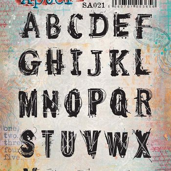 PaperArtsy 21 Cling Rubber Stamp Set