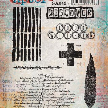 PaperArtsy 49 Cling Rubber Stamp Set