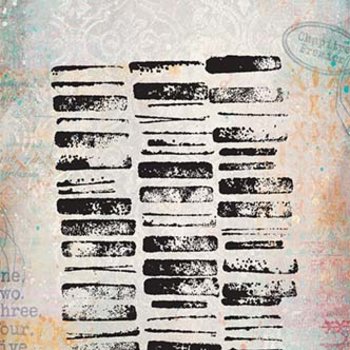 PaperArtsy Mini 015 Cling Rubber Stamp