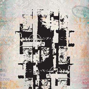 PaperArtsy Mini Cling Rubber Stamp: 017