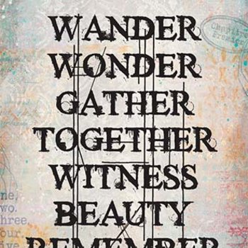 PaperArtsy Mini Cling Rubber Stamp: 026