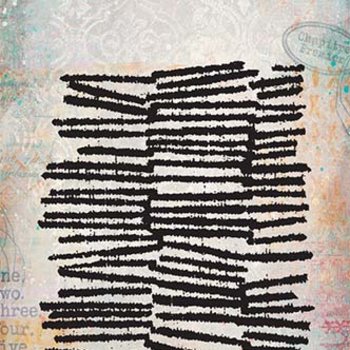 PaperArtsy Mini Cling Rubber Stamp: 065