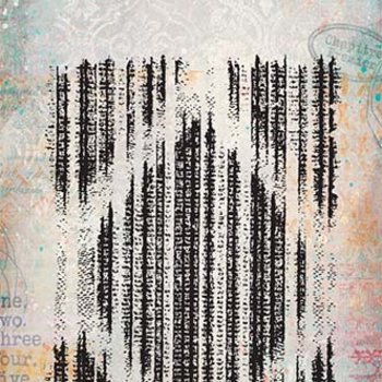 PaperArtsy Mini Cling Rubber Stamp: 066