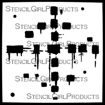 Hopscotch 6" x 6" Stencil