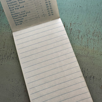 Vintage Memo Pad: 1961