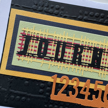 SOLD: Original Art Sample Card: Journey