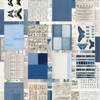 49 and Market Color Swatch Collage Sheets: Inkwell