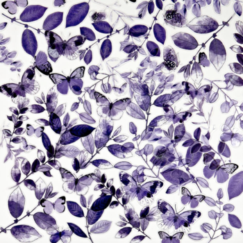 49 and Market Acetate Leaves: Lavender