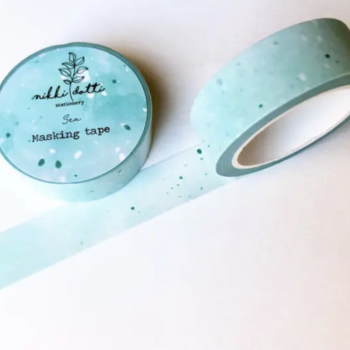 ONE LEFT: 25% Off: Nikki Dotti Washi Tape: Sea