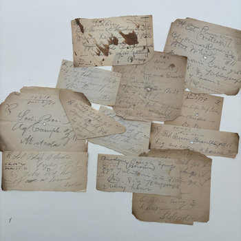 Original Ephemera: Script Scraps