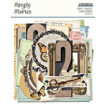 Simple Stories Ephemera: Junk Drawer