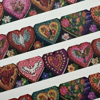 Collage Soup Washi Tape: Sacred Hearts