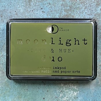 The Moon and the Maker Inkpad: Space Moss + White Duo 
