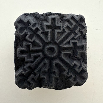 SOLD: Vintage Print Block Small 1 