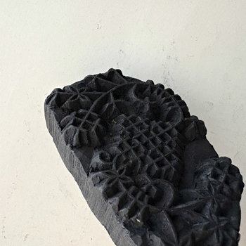 SOLD: Vintage Print Block Medium 8