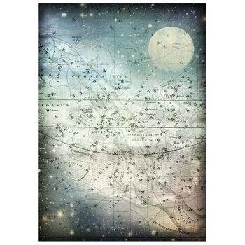 7 Dots Studio Rice Paper: Stargazer In the Moonlight