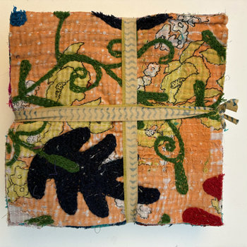 Hand Stitched & Embroidered Kantha Bundle: Large 10