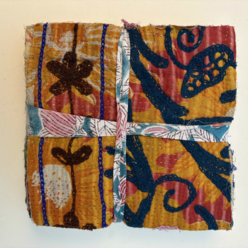 Hand Stitched & Embroidered Kantha Bundle: Large 3