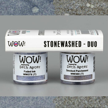 WOW Embossing Powder Duo: Stonewashed