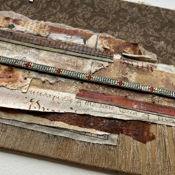 SOLD: Break on Through: Original Mixed Media Art