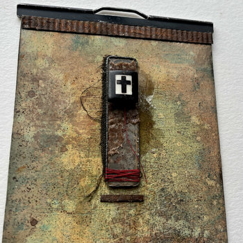 SOLD: Guardian Angel: Original Mixed Media Art