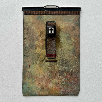 SOLD: Guardian Angel: Original Mixed Media Art
