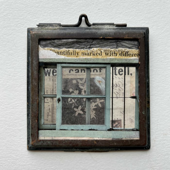 SOLD: Marked With a Difference: Original Mixed Media Art