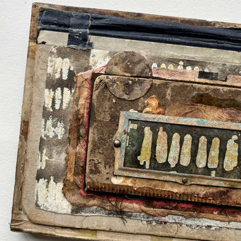 Queue: Original Mixed Media Art