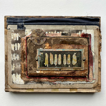 Queue: Original Mixed Media Art